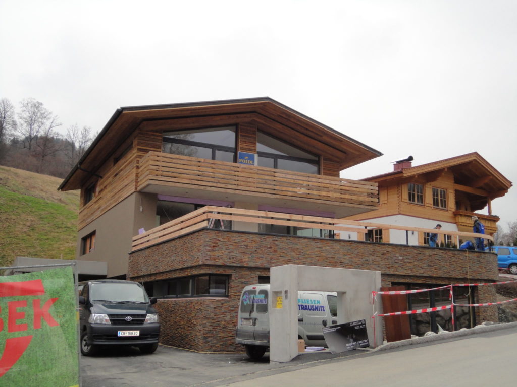 Fassade in Kitzbühel