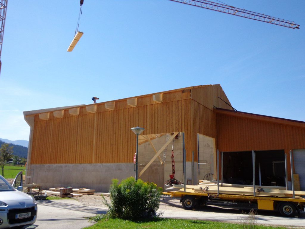 Landwirtschaftliche Lagerhalle in Hochfilzen