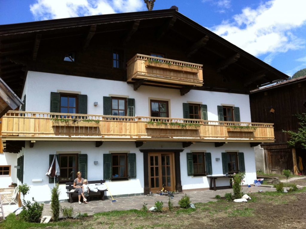 Balkon in Fieberbrunn