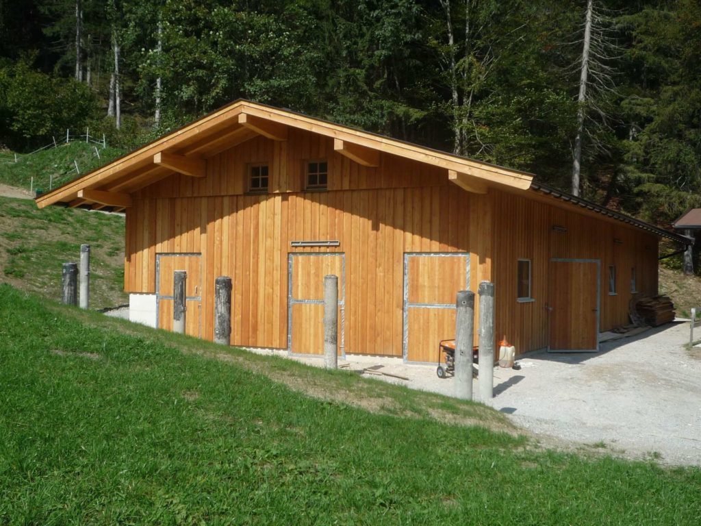 Neubau eines Pferdestalls in St. Ulrich am Pillersee